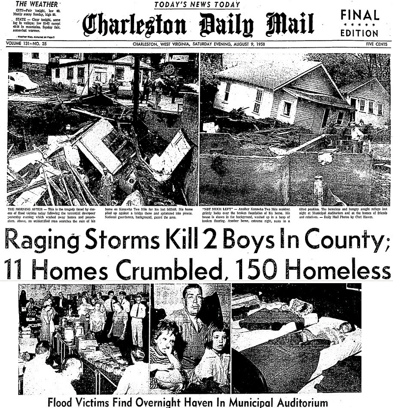 Flood of 1958 WV