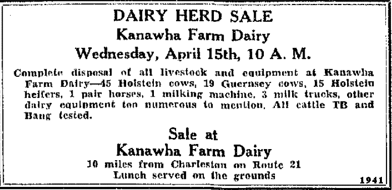 Kanawha Farm Dairy