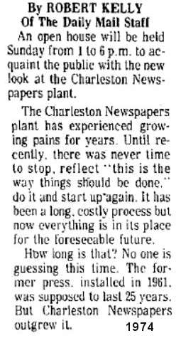 Charleston Newspapers History